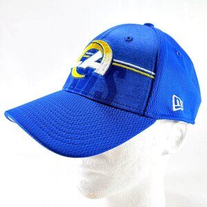 New Era 9Forty NFL Los Angeles LA Rams Blue Snapback Mens Baseball Cap Hat